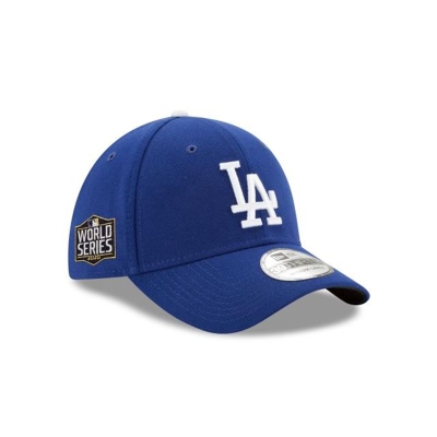 Los Angeles Dodgers Gorra | New Era MLB World Series Side Patch 39thirty Stretch Fit Cap Mexico - Azules